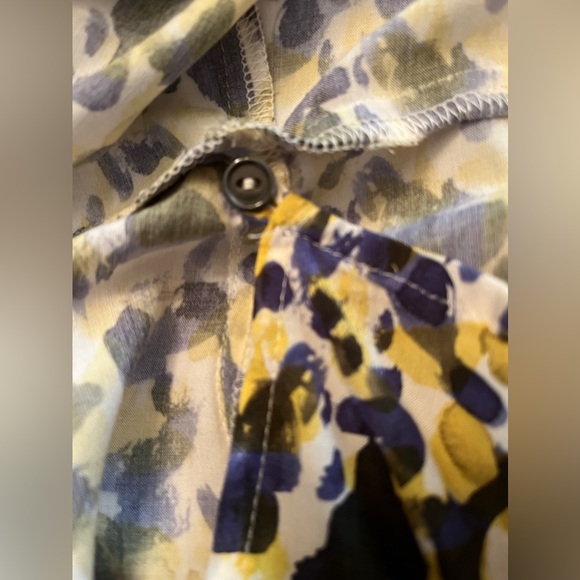 Velvet by Graham & Spencer Print Romper with Flutter Sleeves - Picture 12 of 12